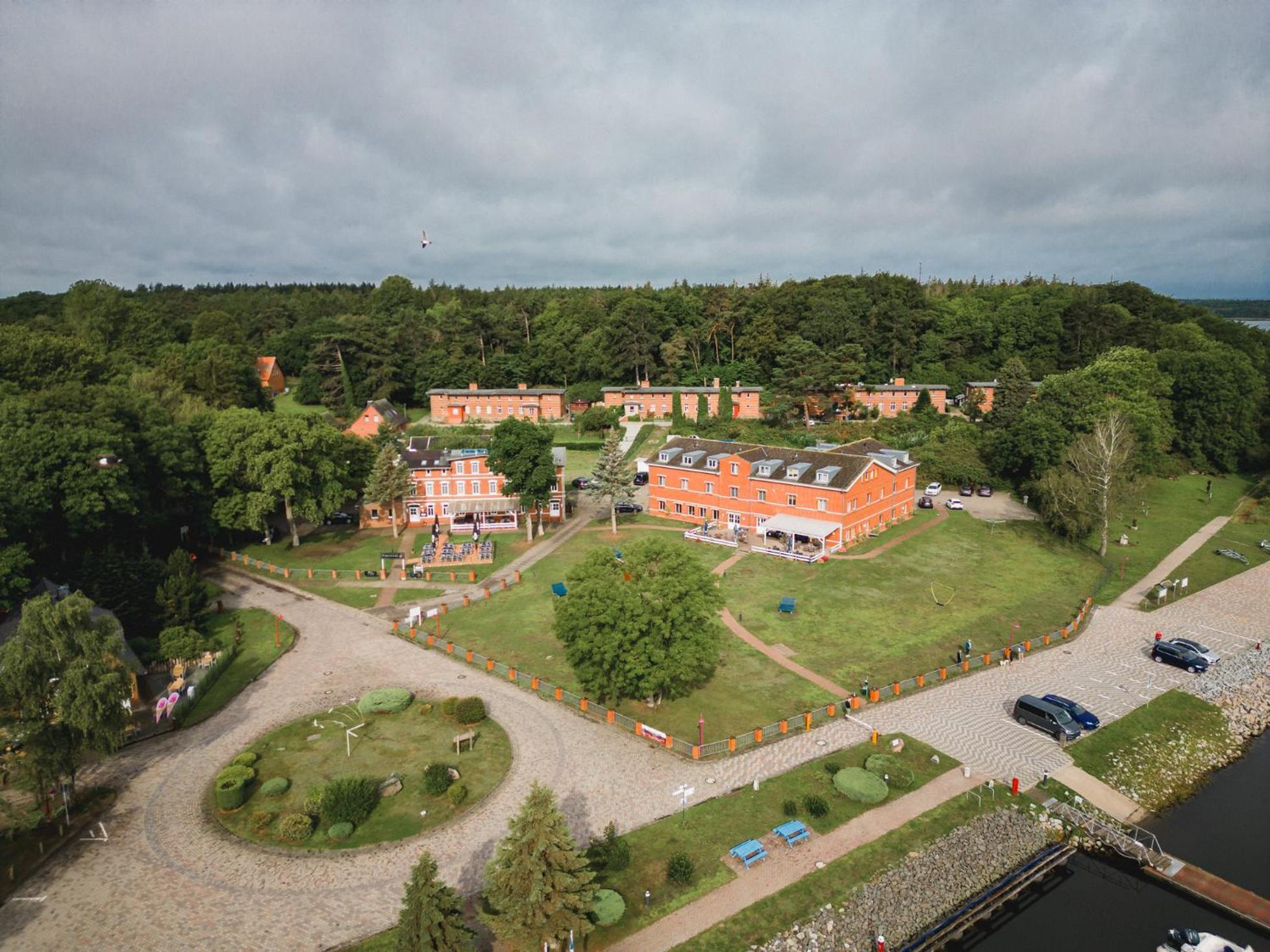 Hotel Seeblick Barhoft Buitenkant foto