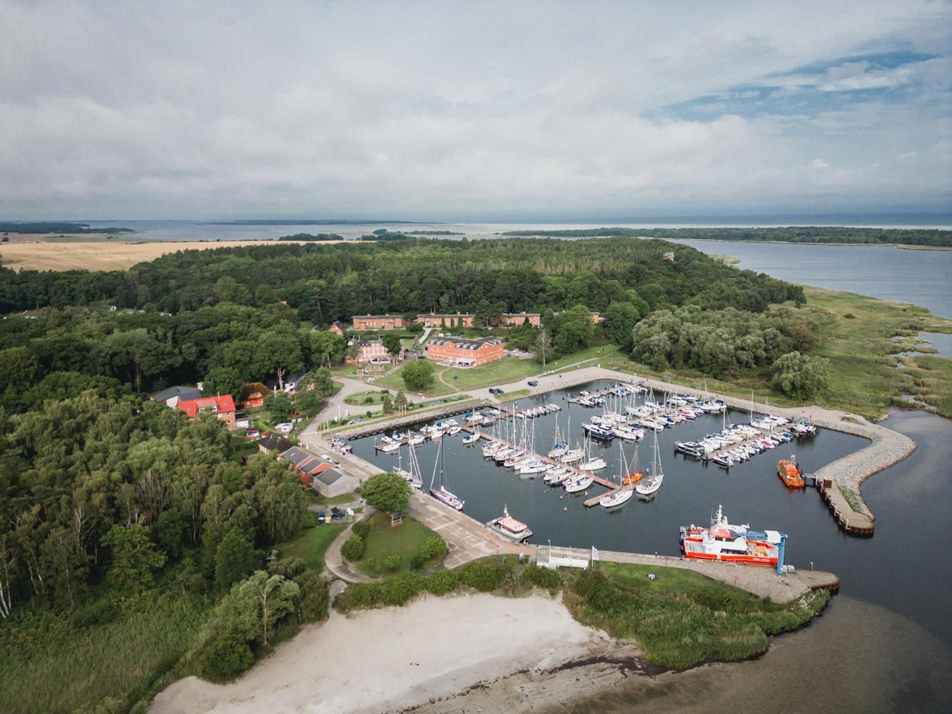 Hotel Seeblick Barhoft Buitenkant foto