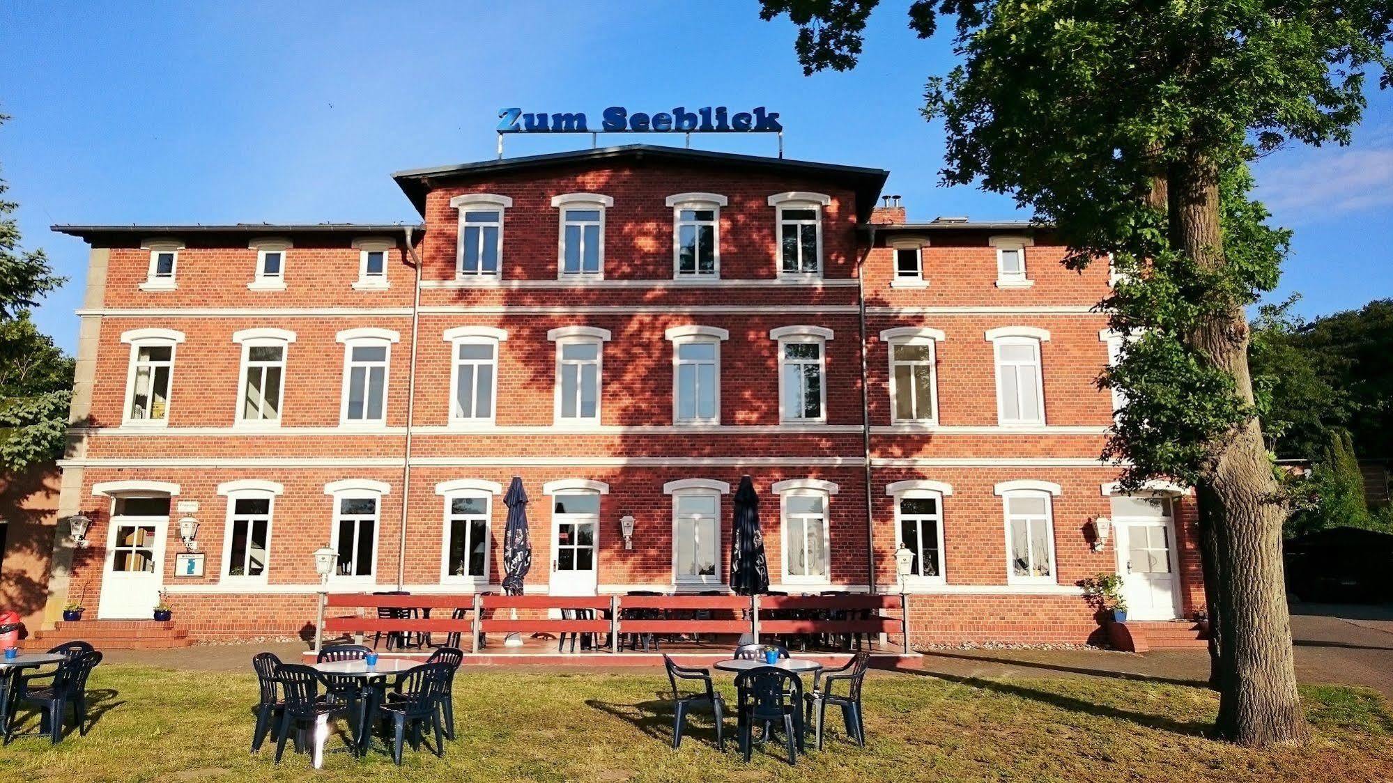 Hotel Seeblick Barhoft Buitenkant foto